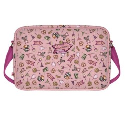 Cartera Escolar Gorjuss Carousel Salmón (35 x 26.5 x 10.5 cm)