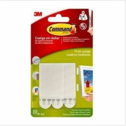 Mochila Escolar 3M 7100127044 Blanco (4 Unidades)
