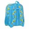 Mochila Escolar Minions Minionstatic Azul 32 x 38 x 12 cm