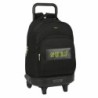 Mochila Escolar con Ruedas Safta Surf Negro (33 x 45 x 22 cm)