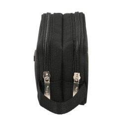 Portatodo Doble Safta Surf Negro (21 x 8 x 6 cm)
