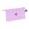Portatodo Triple My Little Pony Lila (22 x 12 x 3 cm)