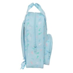 Mochila Escolar Sophie la Girafe Azul claro 20 x 28 x 8 cm