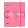 Carpeta de anillas BlackFit8 Glow up A4 Rosa (27 x 32 x 3.5 cm)