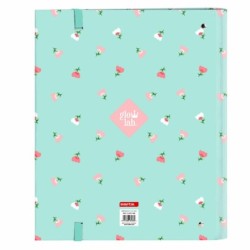Carpeta de anillas Glow Lab Pepa A4 Verde (27 x 32 x 3.5 cm)