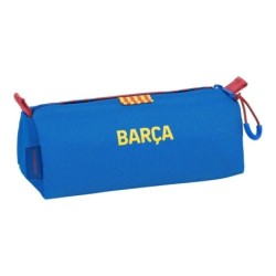 Estuche Escolar F.C. Barcelona Granate Azul marino 21 x 8 x 7 cm