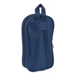 Plumier Mochila Harry Potter Magical Marrón Azul marino (12 x 23 x 5 cm)