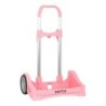 Carro Safta Rosa claro 40 x 85 x 28 cm