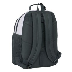 Mochila Escolar Real Madrid C.F. Blanco 32 x 42 x 15 cm