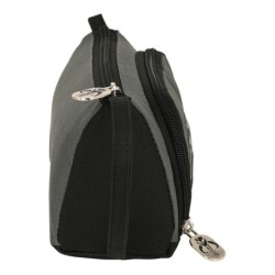 Estuche Escolar The Mandalorian Negro Gris 20 x 11 x 8.5 cm (32 Piezas)