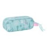Estuche Escolar Frozen One heart Verde Turquesa 21 x 8 x 6 cm