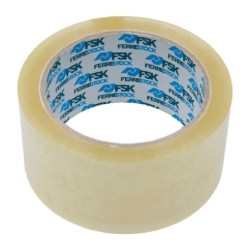Cinta Adhesiva Ferrestock 6 pcs Transparente 66 m x 50 mm