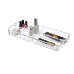 Bandeja con Compartimentos Confortime Poliestireno 45 x 18 x 4,7 cm (45 x 18 x 4,7 cm)
