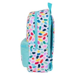 Mochila Escolar Benetton Painting Multicolor
