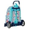 Mochila Escolar con Ruedas Benetton Painting Multicolor