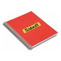 Bloc de Notas Sabelt SBZ240600 Rojo