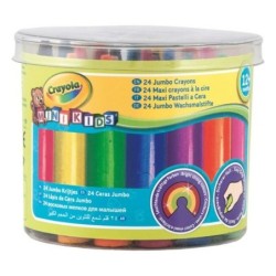 Ceras de colores Crayola 2.0784 Lavable (24 pcs)