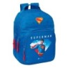 Mochila Escolar Superman Azul 32 x 42 x 15 cm