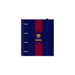 Carpeta de anillas F.C. Barcelona Azul Granate 27 x 32 x 3.5 cm