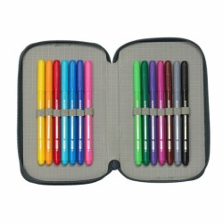 Portatodo Real Madrid C.F. Blanco 12,5 x 19,5 x 5,5 cm 37 Piezas