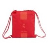 Bolsa Mochila con Cuerdas Real Madrid C.F. Rojo