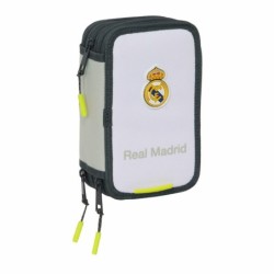 Portatodo Real Madrid C.F. Blanco 12,5 x 19,5 x 5,5 cm 37 Piezas