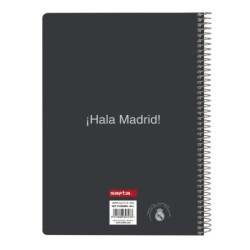 Libreta Real Madrid C.F. Blanco A5 80 Hojas