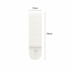Mochila Escolar 3M 7100127044 Blanco (4 Unidades)