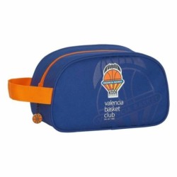 Neceser Escolar Valencia Basket M248 Azul Naranja 26 x 15 x 12 cm