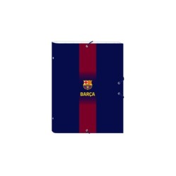 Carpeta de anillas F.C. Barcelona Azul Granate A4 26 x 33.5 x 4 cm