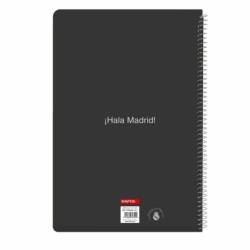 Libreta Real Madrid C.F. Blanco A4 80 Hojas