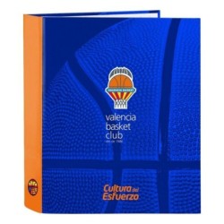 Carpeta de anillas Valencia Basket A4 (27 x 33 x 6 cm)