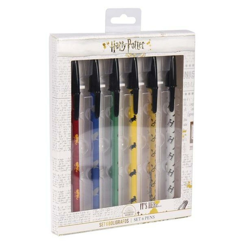 Set de Bolígrafos Harry Potter (6 pcs) Set de Bolígrafos Harry Potter (6 pcs)