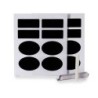 Pegatinas Vivalto Negro Set 16 Piezas