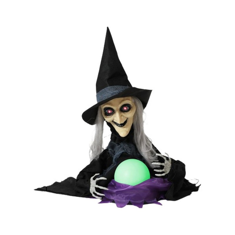 Decoración para Halloween Bruja 75 x 23 x 50 cm Decoración para Halloween Bruja 75 x 23 x 50 cm