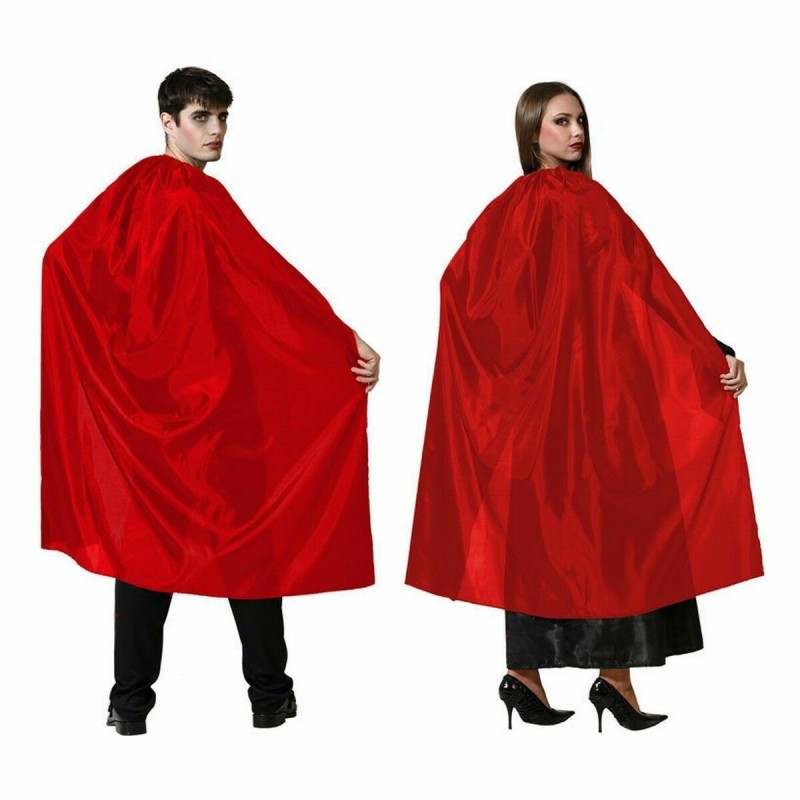 Capa Vampiro Rojo 130 cm Capa Vampiro Rojo 130 cm