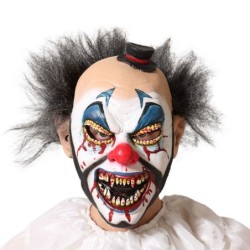 Máscara Halloween Negro Payaso
