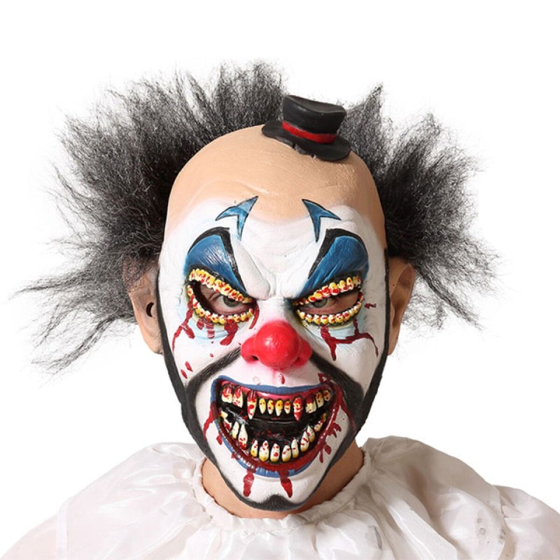 Máscara Halloween Negro Payaso Máscara Halloween Negro Payaso