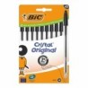 Bolígrafo Bic Cristal Negro (10 Unidades)