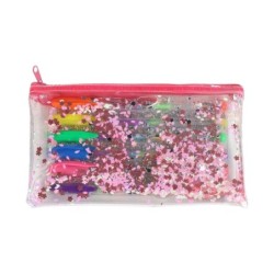 Estuche Escolar Minnie Mouse Rosa
