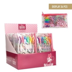 Estuche Escolar Minnie Mouse Rosa