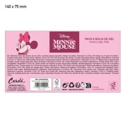 Estuche Escolar Minnie Mouse Rosa