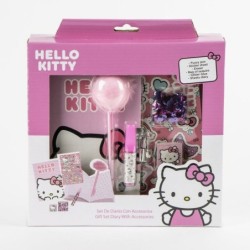 Diario con Accesorios Hello Kitty