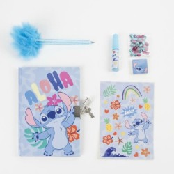 Diario con Accesorios Stitch