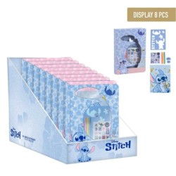 Set de Papelería Stitch 8 Piezas