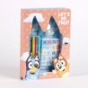 Set de Papelería Bluey 8 Piezas