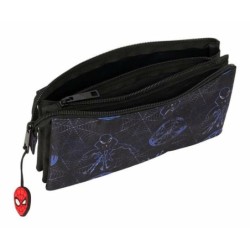 Portatodo Spider-Man Attack Negro 22 x 12 x 3 cm