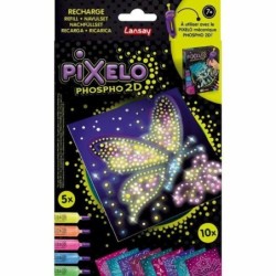Set de Escritura Lansay Pixelo Phospho 2D (10 Unidades)