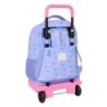 Mochila Escolar Benetton Lila Lila 33 x 45 x 22 cm