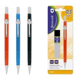 Portaminas Bismark Multicolor 0,5 mm (12 Unidades)